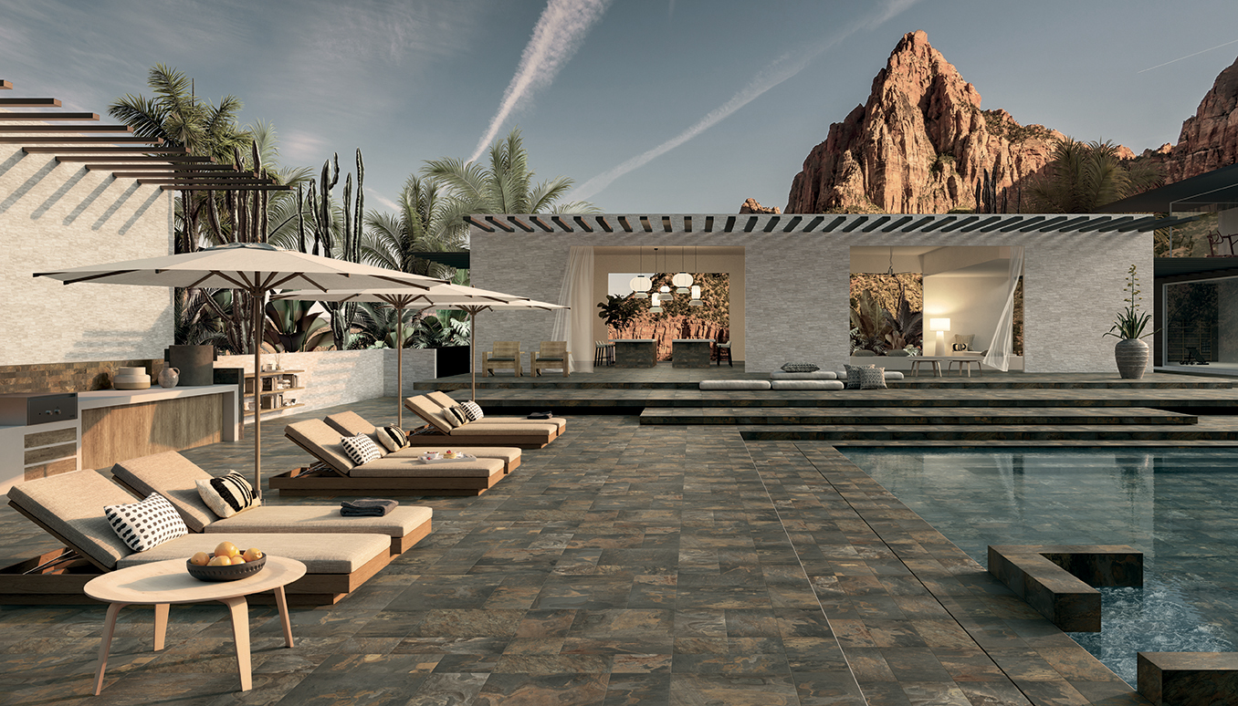 The new frontier of Porcelain Pavers.