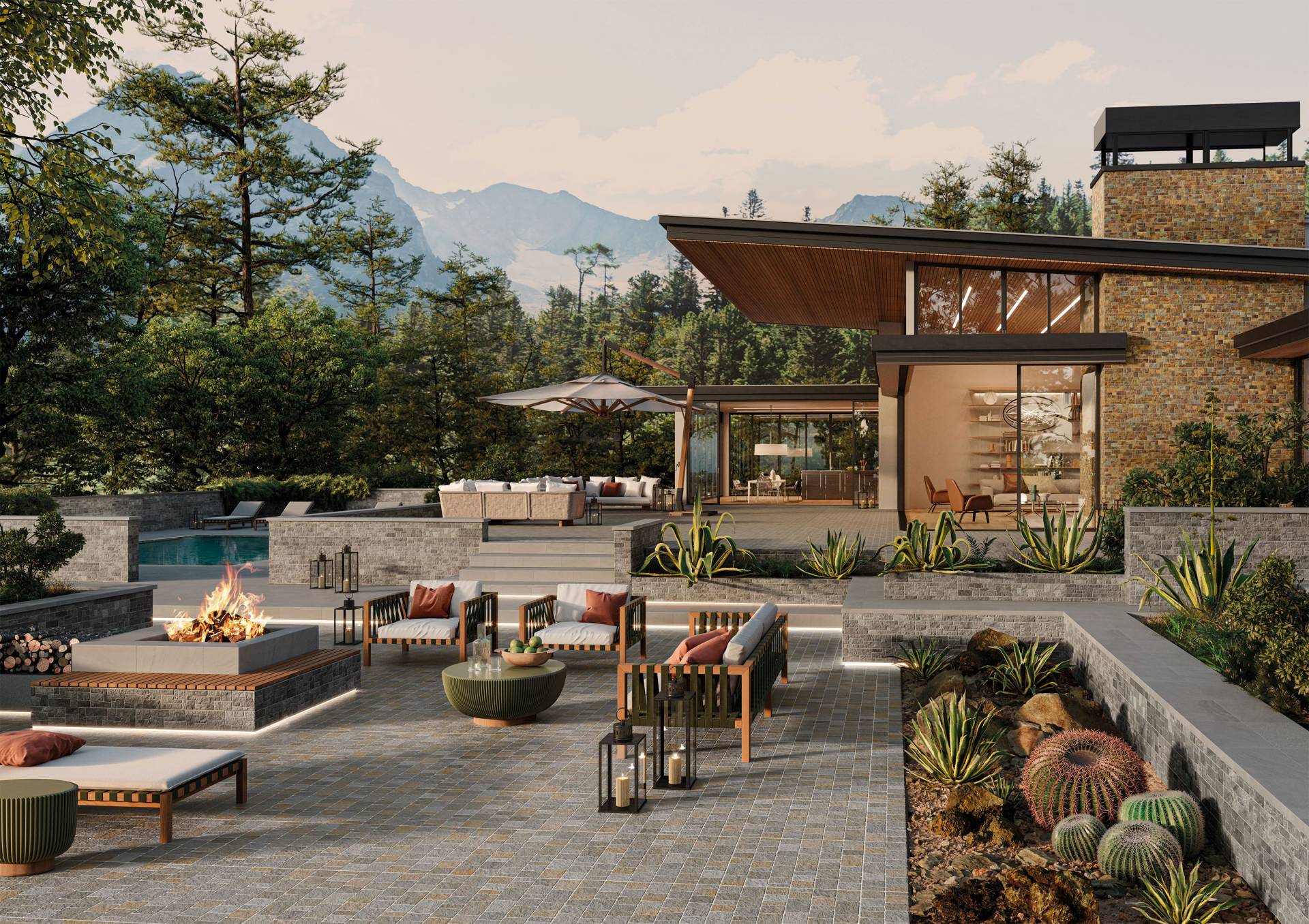 A revolutionary project in the north american outdoor living world.