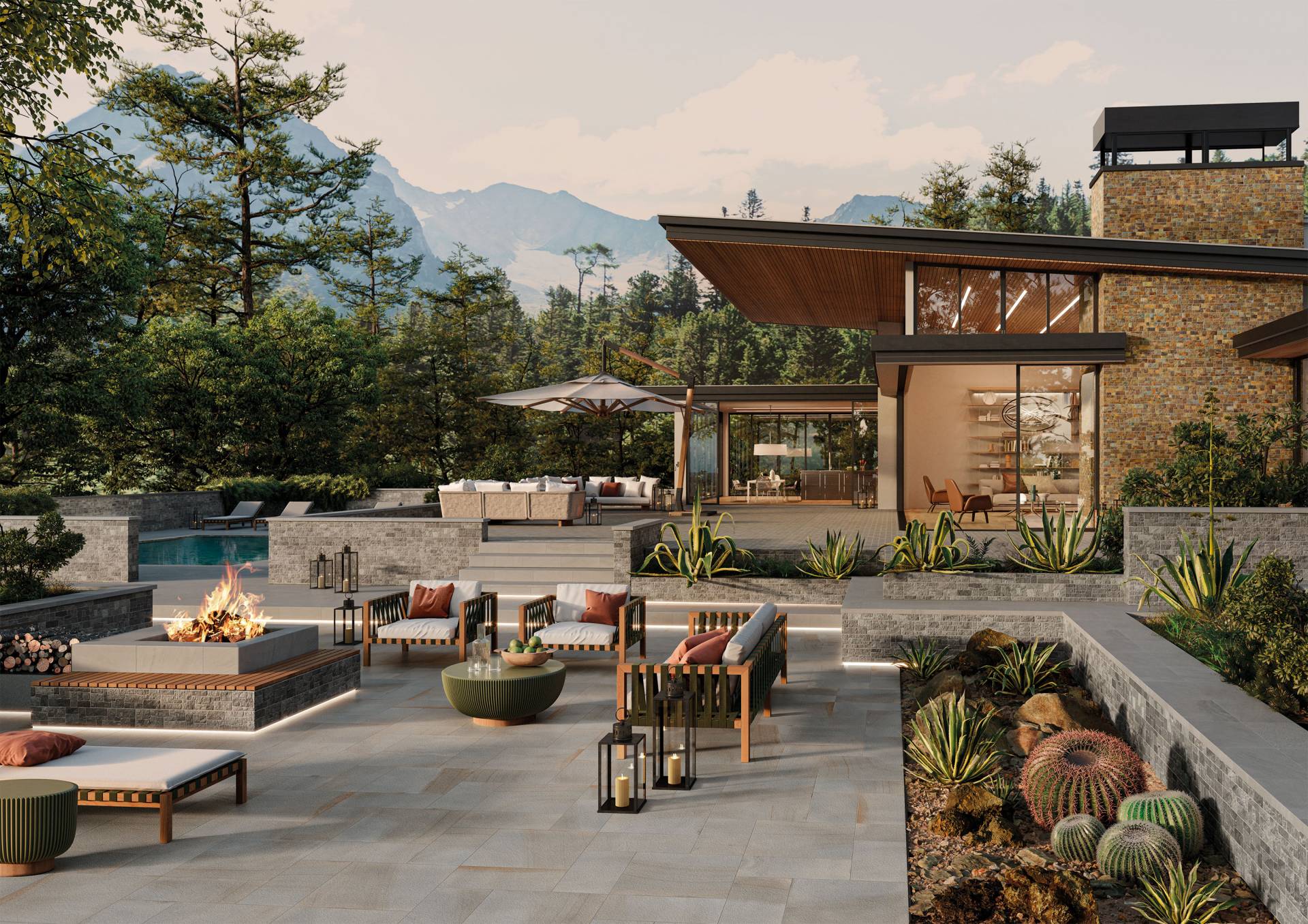 A revolutionary project in the north american outdoor living world.
