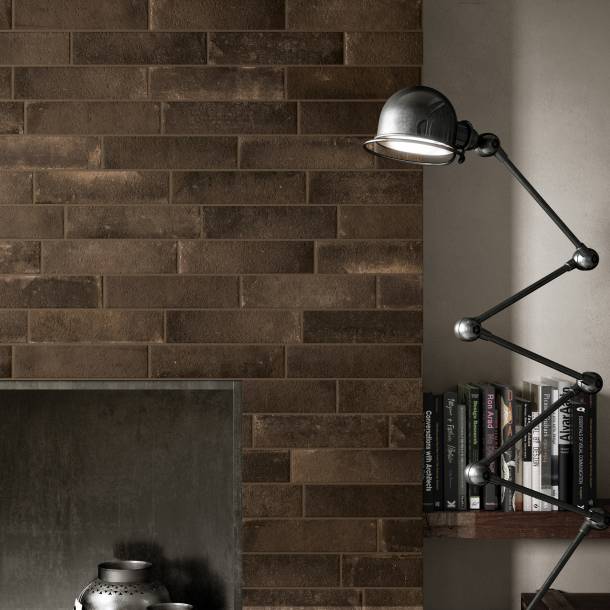 Landmark Porcelain brick: radiant elegance. Authentic appeal.